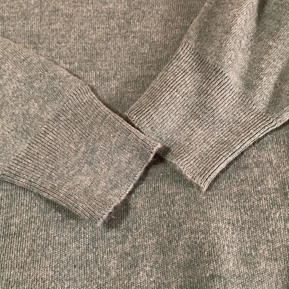 1960’s vintage Robert Bruce acrylic sweater with Union label mens XL teal blue - Picture 8 of 10